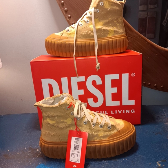 Diesel Canvas Creeper Sneakers - Picture 1 of 6